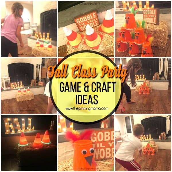 great ideas for a fall class party