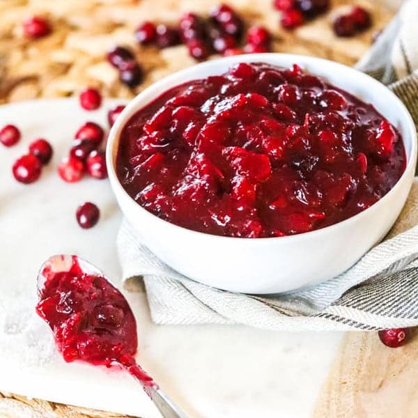 Jellied Cranberry Sauce - Nice and thick!