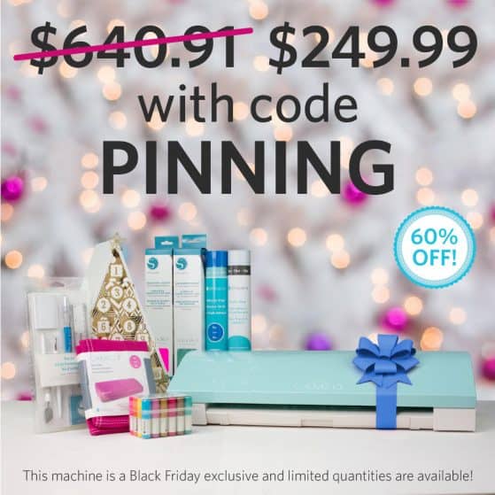 Silhouette CAMEO Black Friday Promo Code PINNING