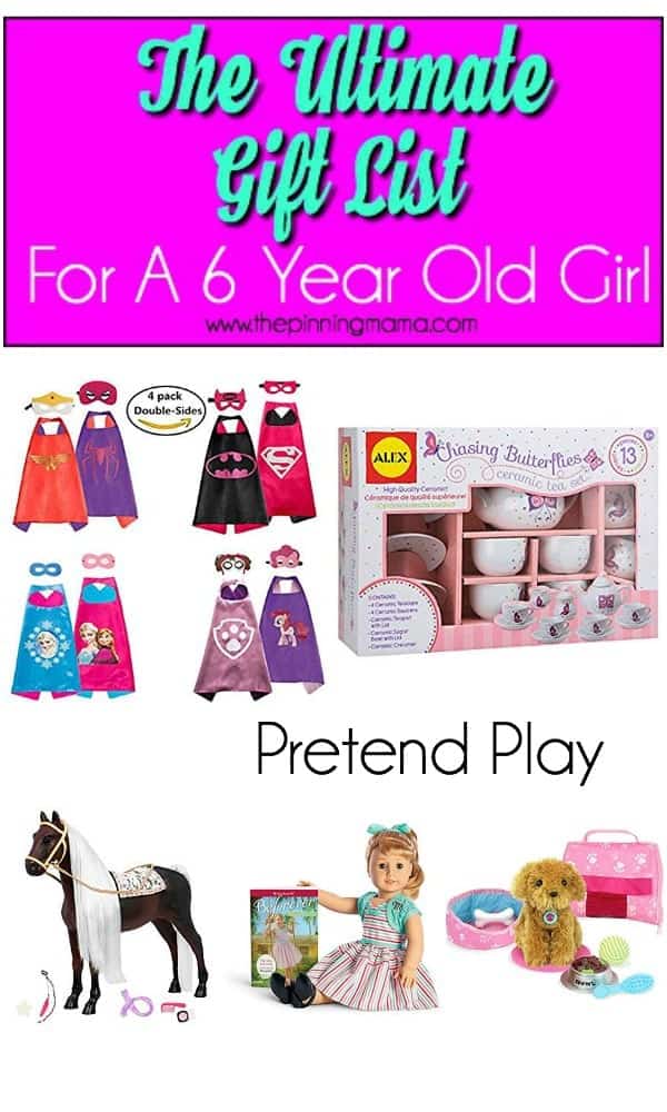 gift options for 6 year old girl