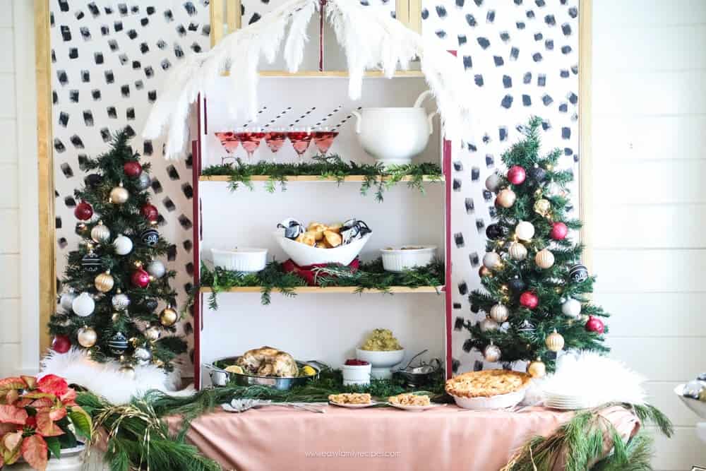 Way to serve Christmas Dinner