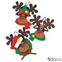 Reindeer Ornaments for your School Parties
