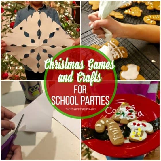 Big List of Christmas School Party Games and Crafts