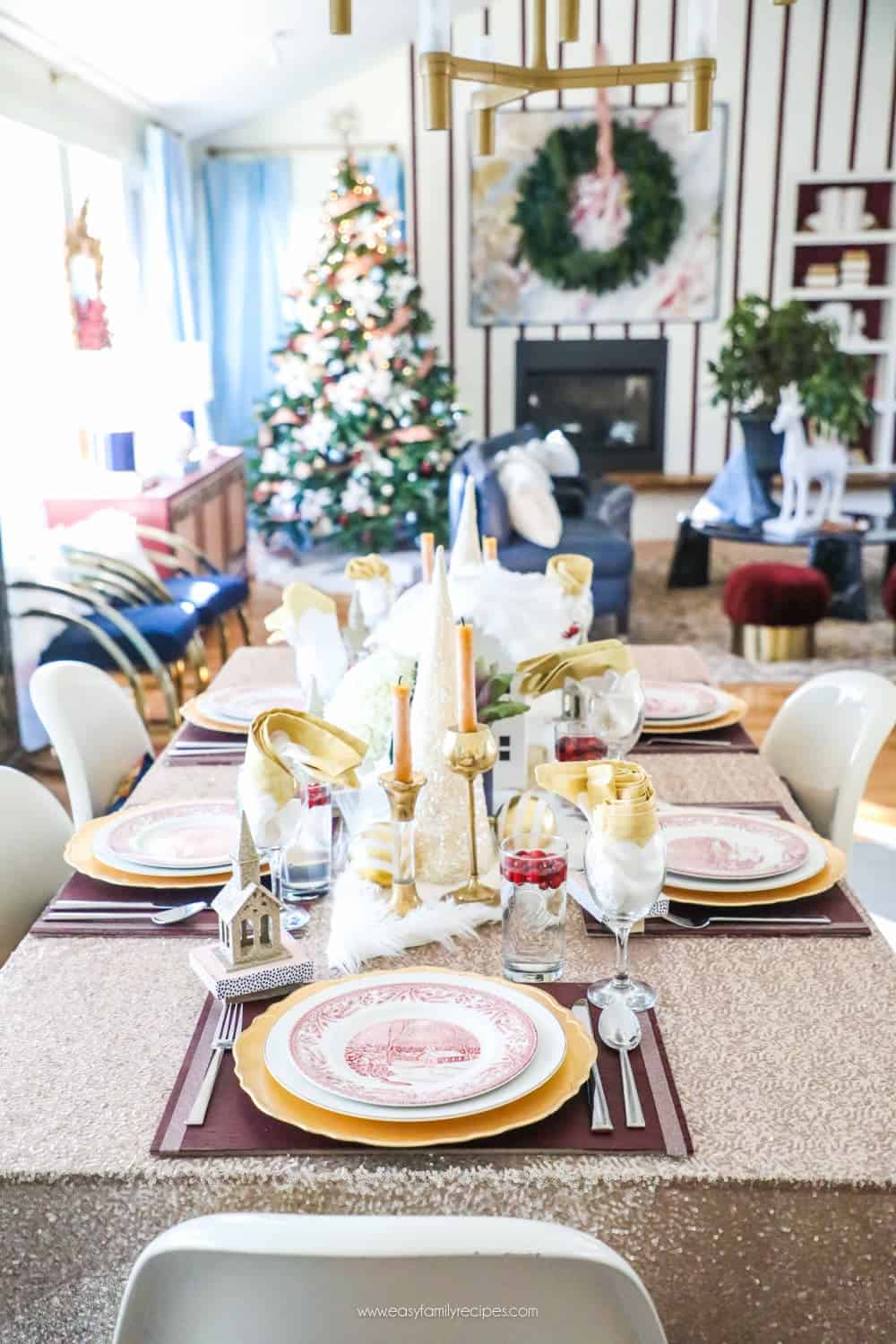 Christmas Table Setting
