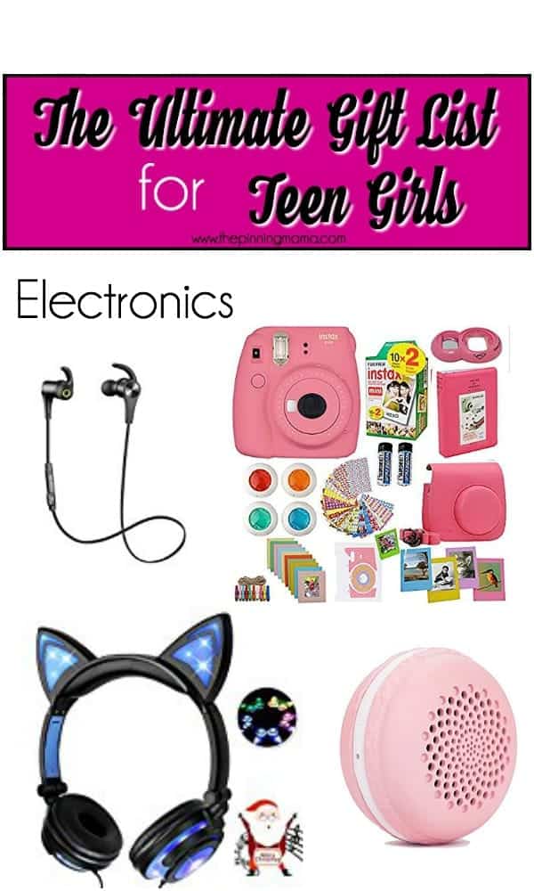 Big list of gift ideas for teens, Electronics