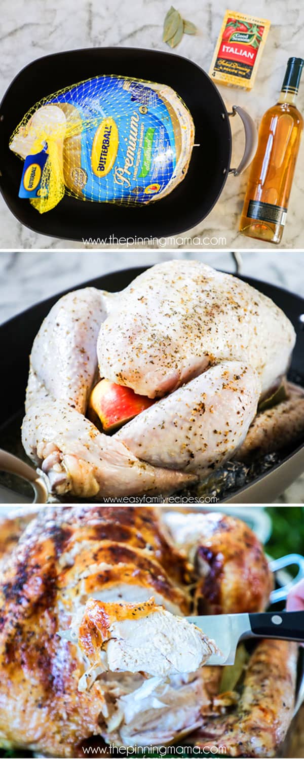 Oven Roasted Turkey - This is the BEST turkey! It is tender and moist every time and so easy!