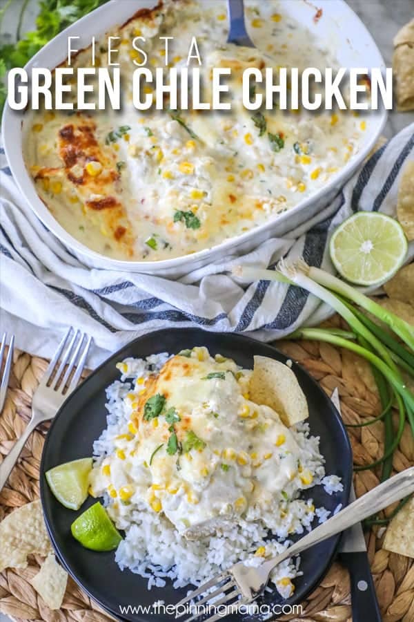 Fiesta Chicken served with rice