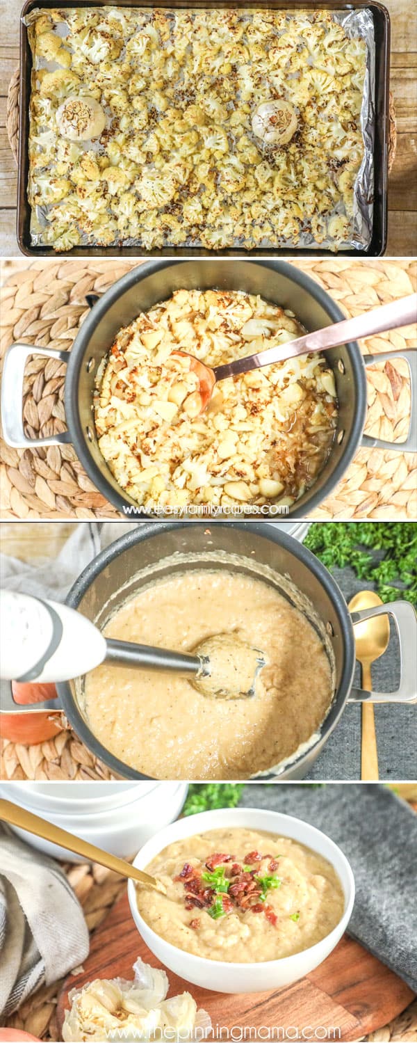 How to make whole30 Cauliflower Soup