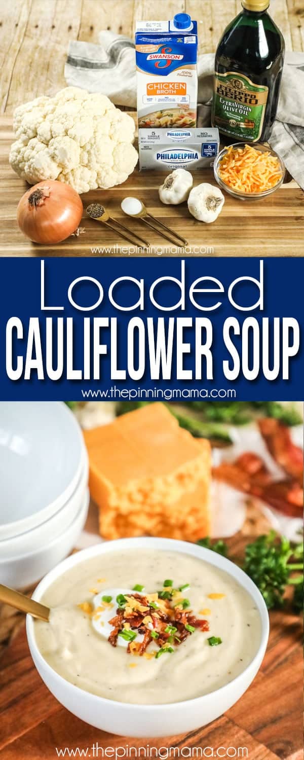 Instant Pot Cauliflower Soup