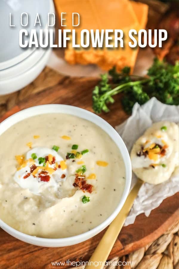 Pressure Cooker Cauliflower Soup