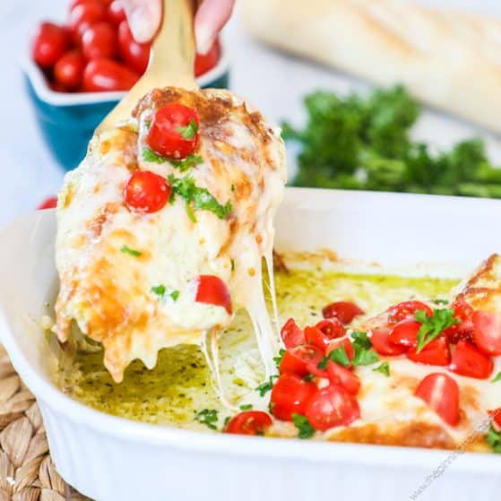 Pesto Chicken Bake