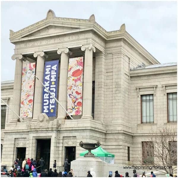 The Museum of Fine Arts in Boston, MA
