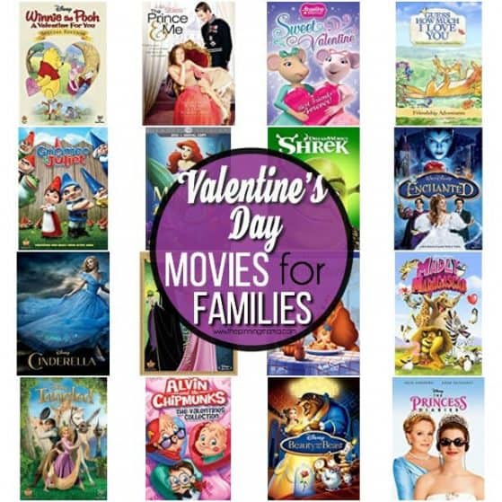 The Ultimate List of Valentine's Movies for your family.