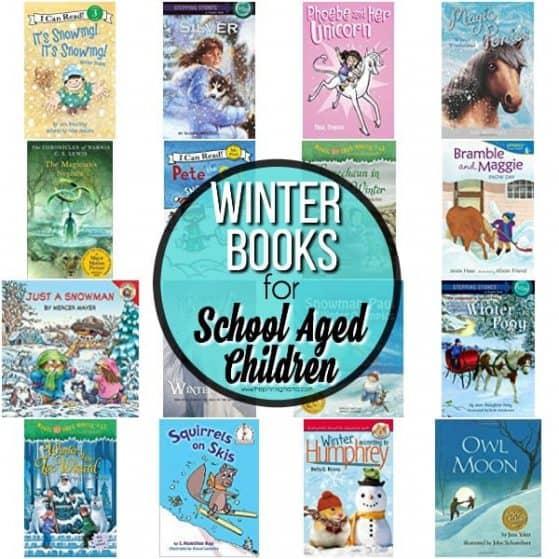 The Ultimate list of books for School Aged Children, Winter Themed
