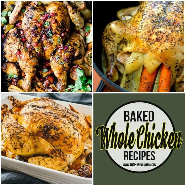 Baked Whole Chicken Recipes