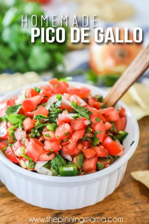 Homemade Pico de Gallo recipe