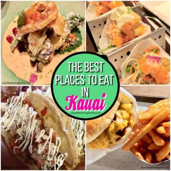 The Big list of the best places to eat in Kauai