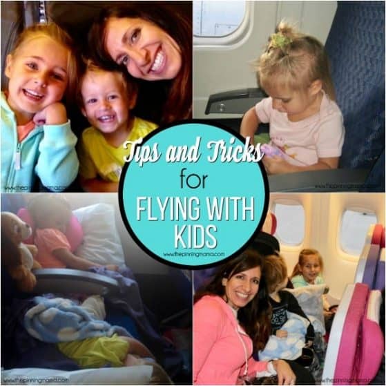 The Ultimate list of Tips and Tricks for Flying with Kids.