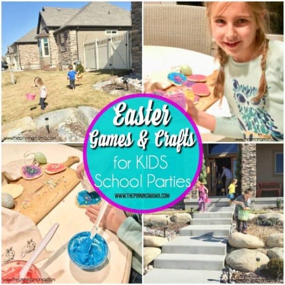 Easter Games and Crafts for KIDS school parties.