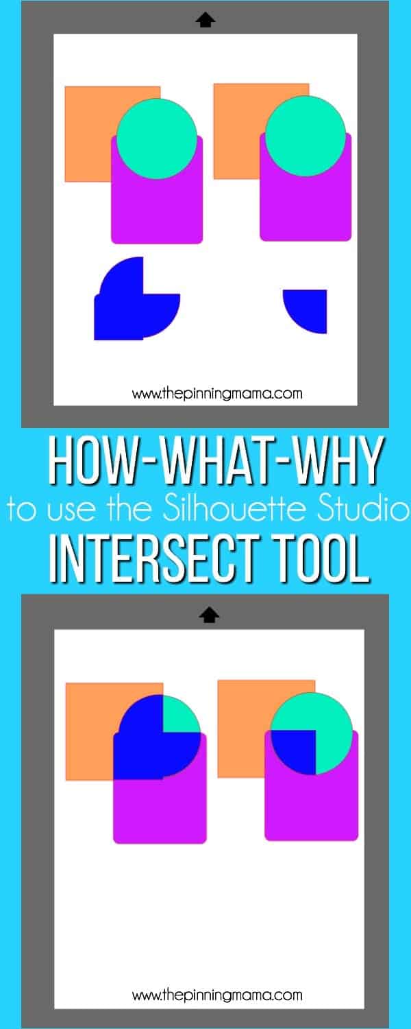 How-What-Why to use the Intersect tool in Silhouette Studio