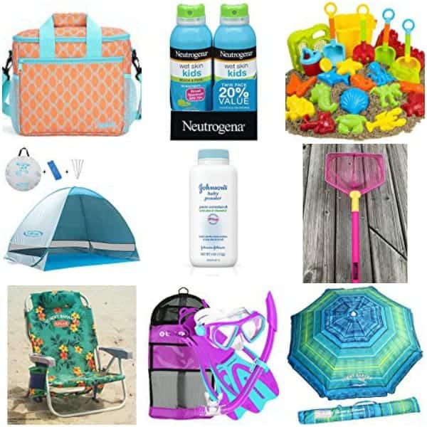 Beach Essentials for your trip to the beach with your family. 