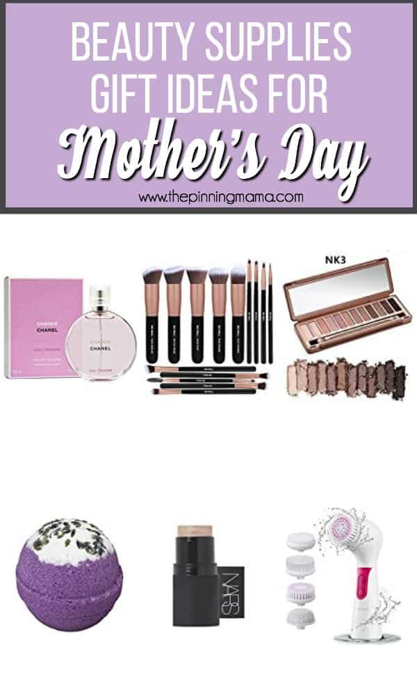 Beauty Supplies gift ideas for Mother's Day. 