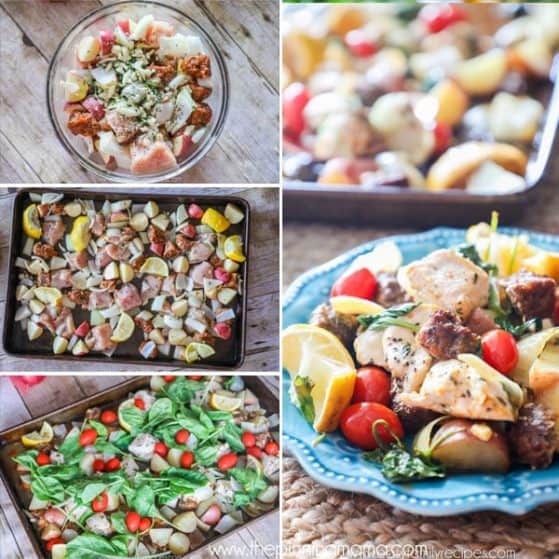 Easy Chicken Sheet Pan Dinner