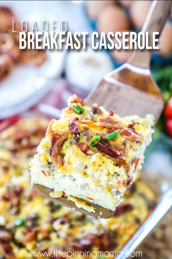 Sausage Breakfast Casserole with Hashbrowns