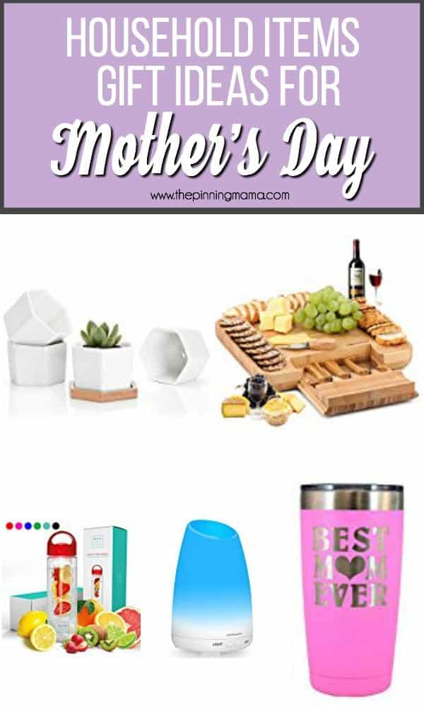 Household items gift ideas for Mother''s Day. 