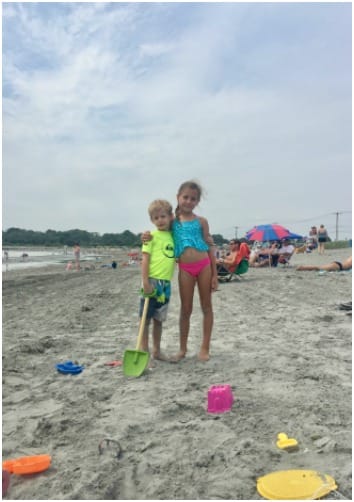 Enjoy the beautiful views and marine life at Mackerel Cove in RI.