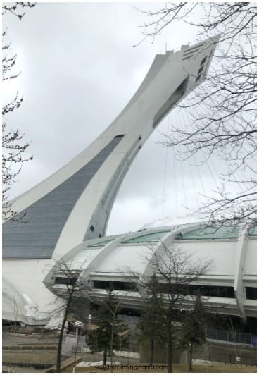 The Olympic Park Observatory in Montréal Canada.