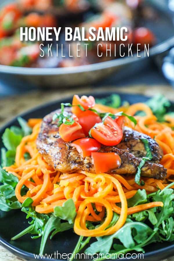 The BEST Balsamic Chicken - Easy 30 minute dinner recipe