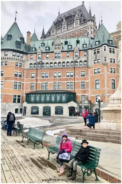 Visit the amazing and stunning Chataeu Frontenac Hotel.