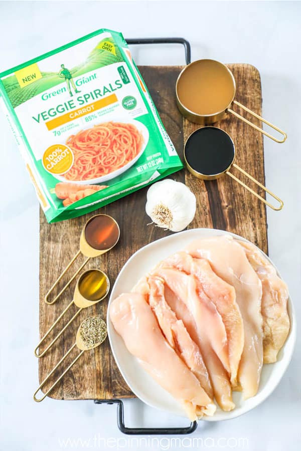 Honey Balsamic Chicken Ingredients
