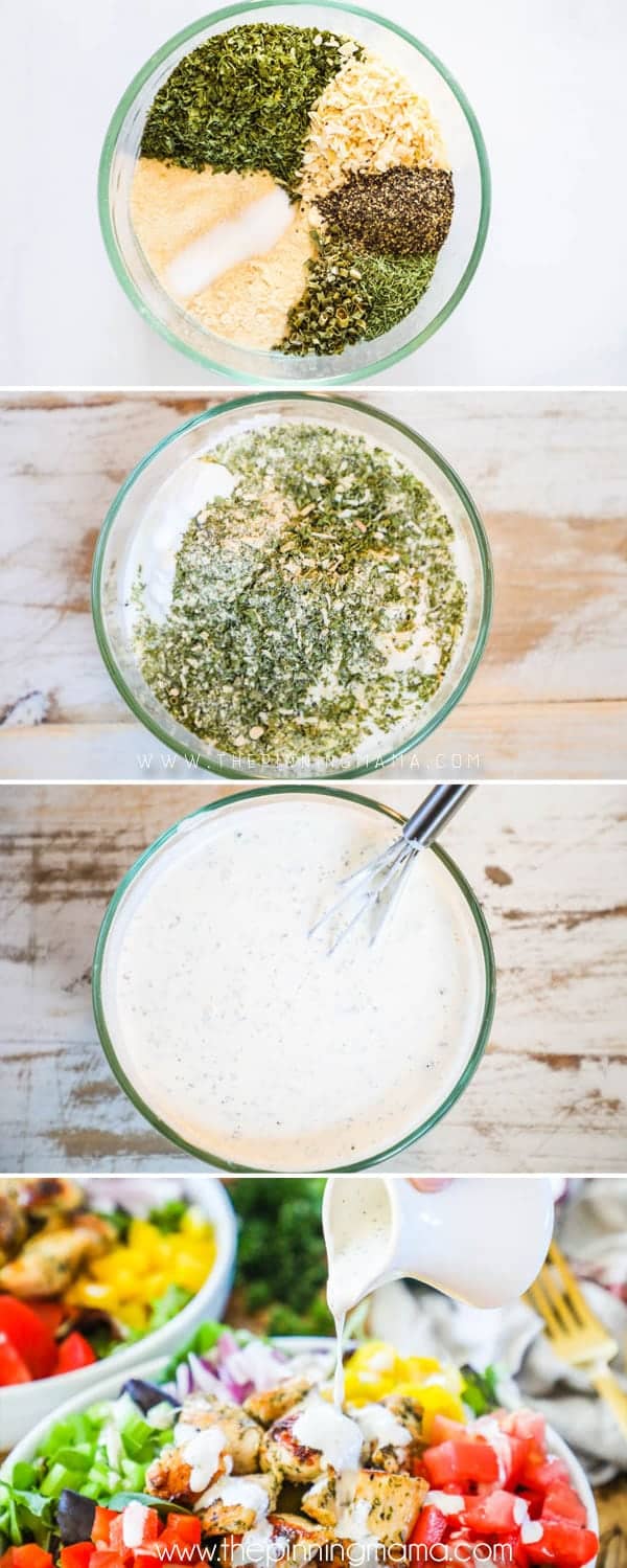 Our favorite recipe! How to make Ranch Dressing from scratch