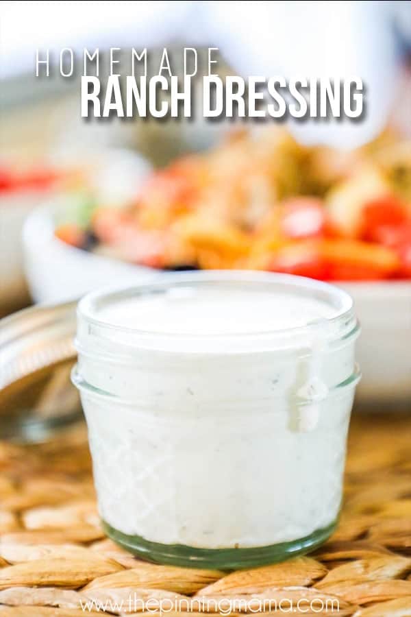 The Best Ranch Dressing from Scratch
