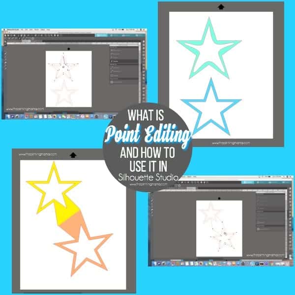 What is Point Editing and how to use it in Silhouette Studio.