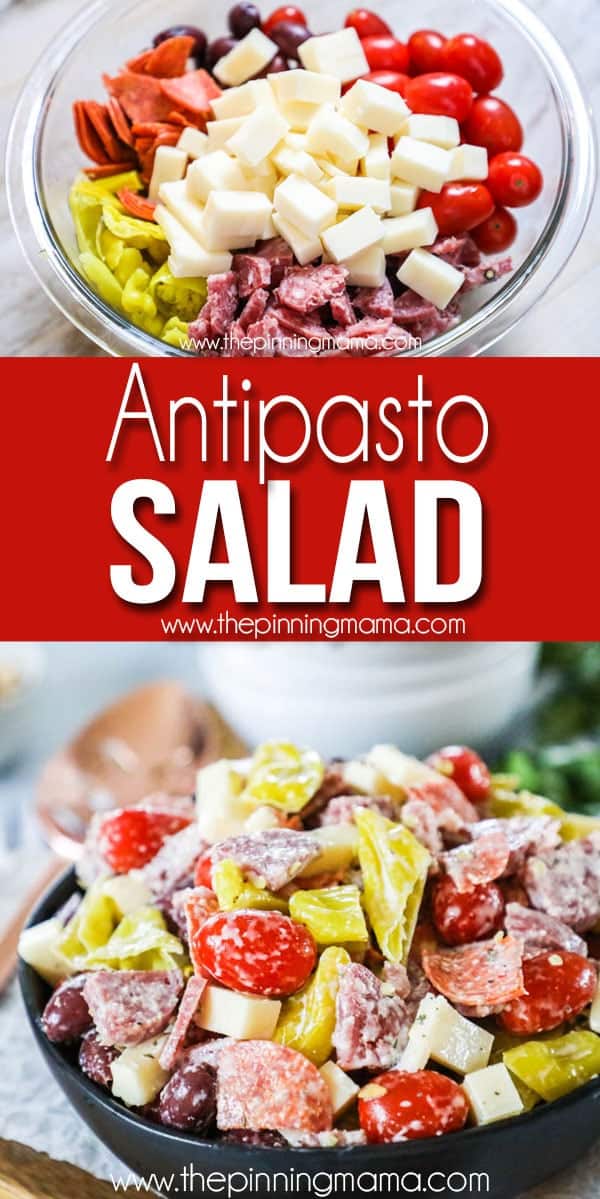 The BEST Antipasto Salad