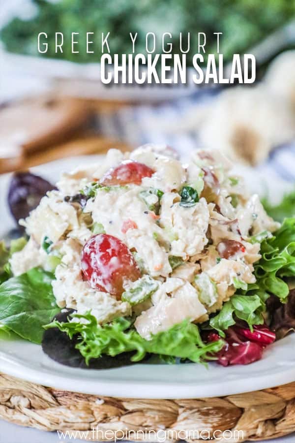 FAVORITE Greek Yogurt Chicken Salad