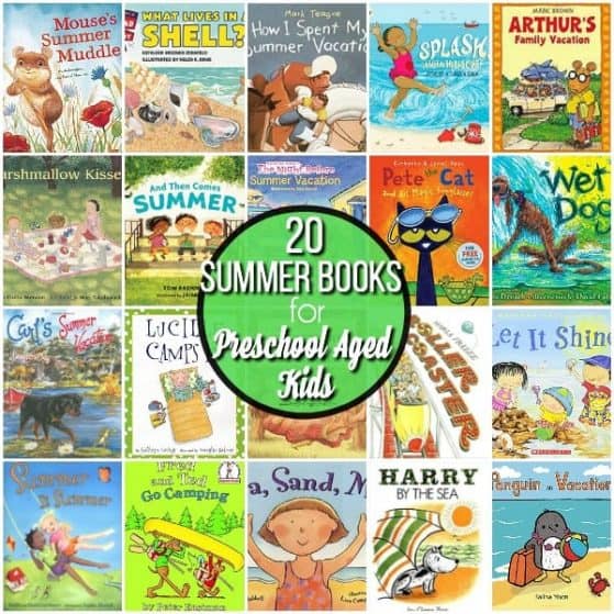20 Summer Books for Preschool Aged Kids