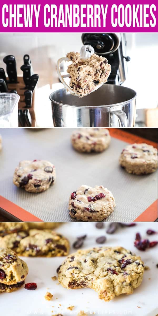 How to Make Cranberry Oatmeal Cookies