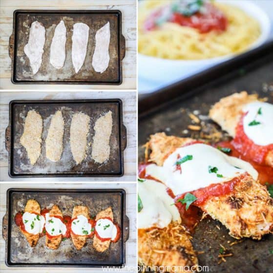 Easy Delicious Baked Chicken Parmesan
