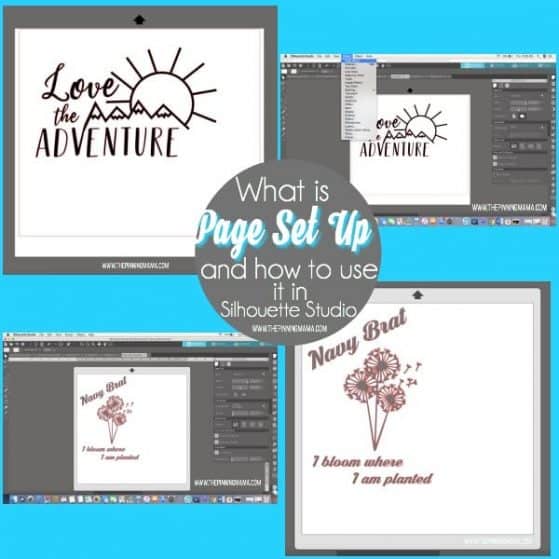 What is Page Set Up and how to use it in Silhouette Studio.