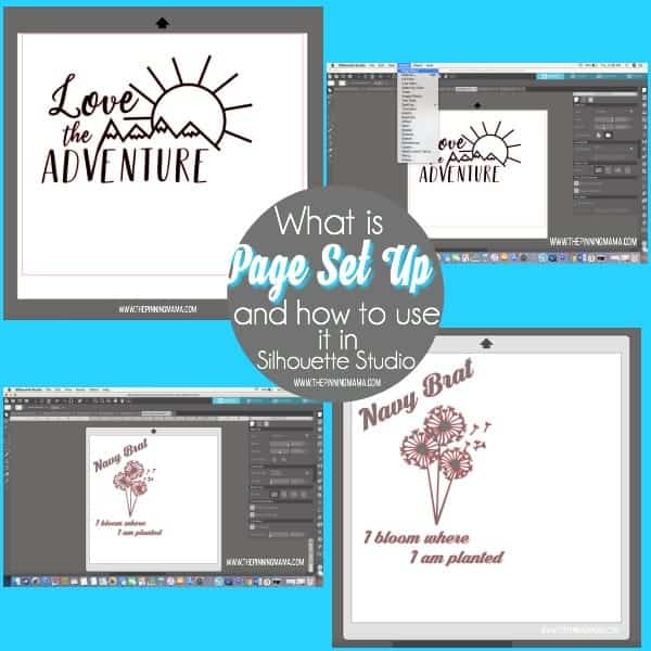 What is Page Set Up and how to use it in Silhouette Studio.