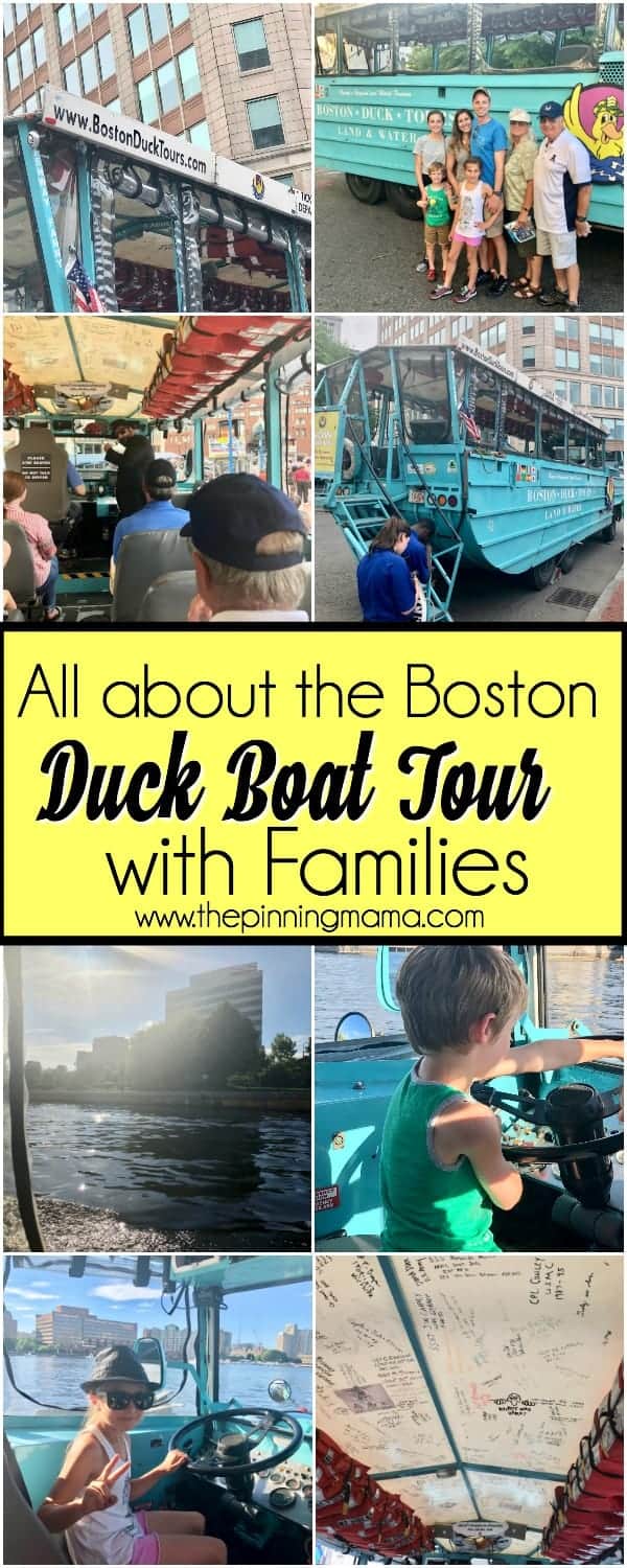 The Boston Duck Boat Tour with Families