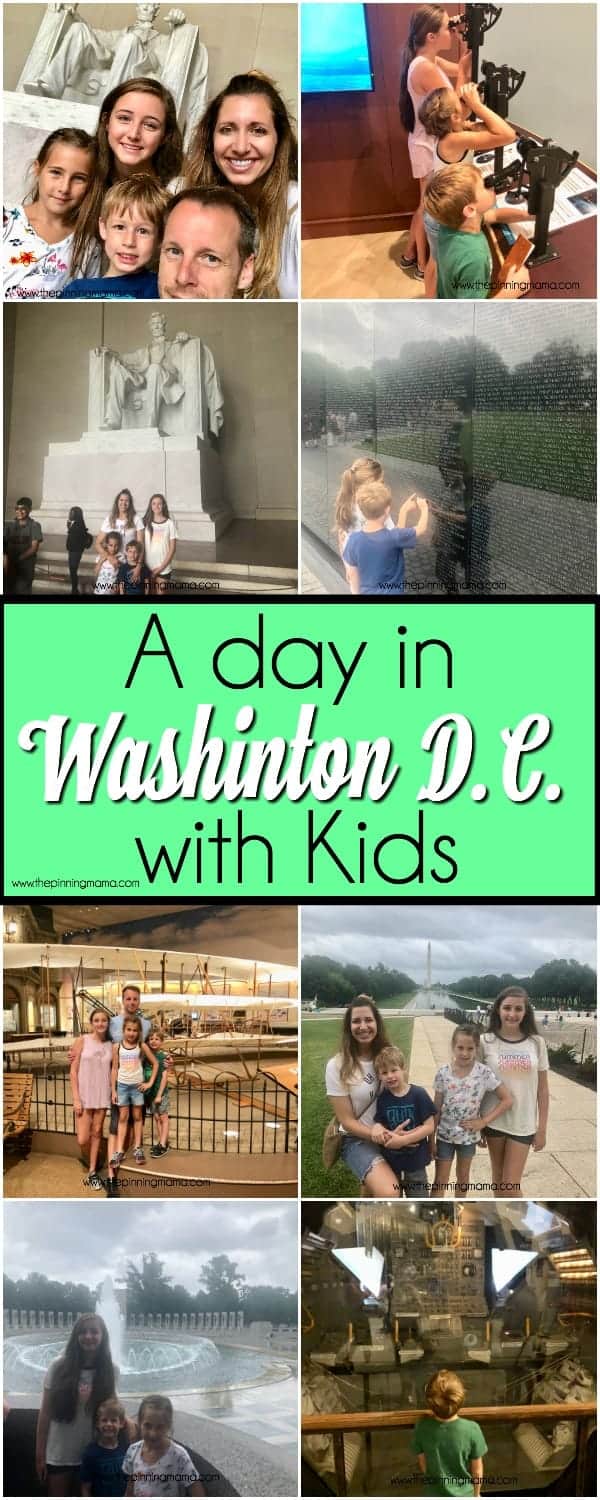 A day in Washington D.C with Kids.