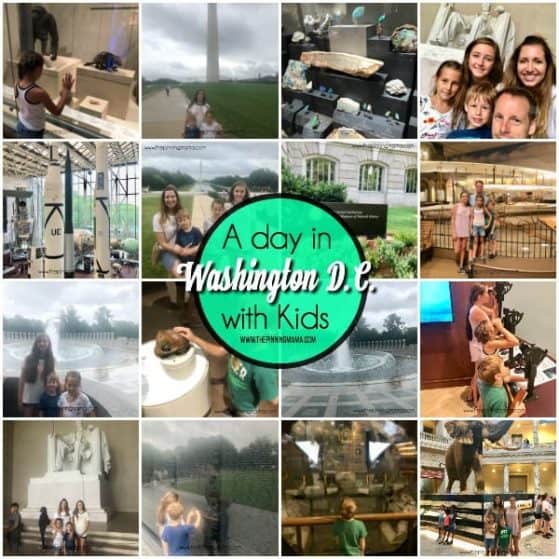 A day in Washington D.C. with Kids.