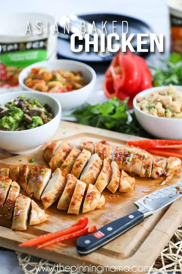 Baked Asian Chicken