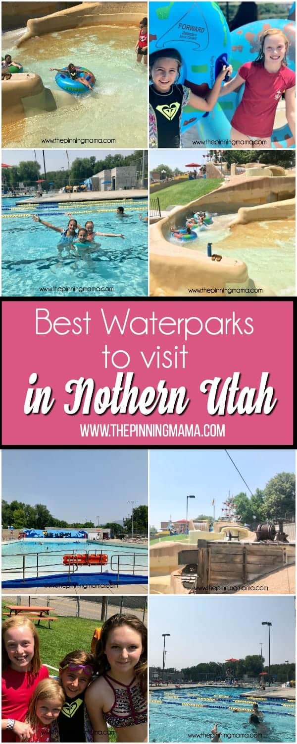 Big List of Best Waterparks to visit in Northern Utah with Kids. 