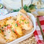 Easy Chicken Enchilada Casserole